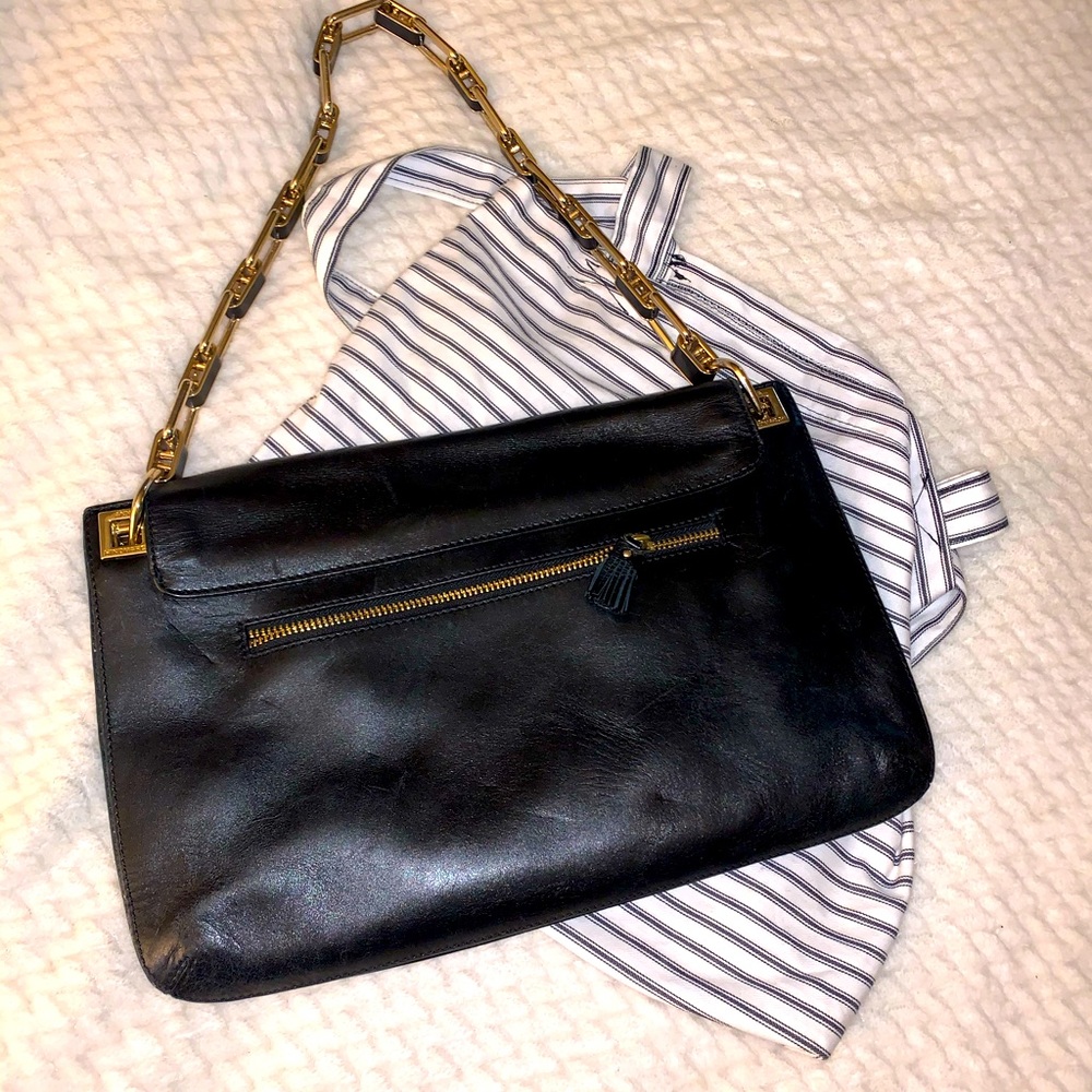 Anya Hindmarch Chain Leather Shoulder Bag - black - Picture 6 of 13